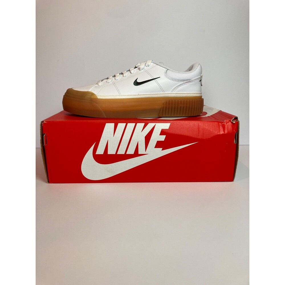 Nike Women’s Court Legacy Lift Platform Shoes FV5526-100, Size 8.5